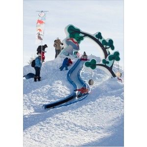 TOBOGGAN MODULABLE VIRAGE DROITE